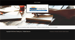 Desktop Screenshot of powerthinkingcorp.com